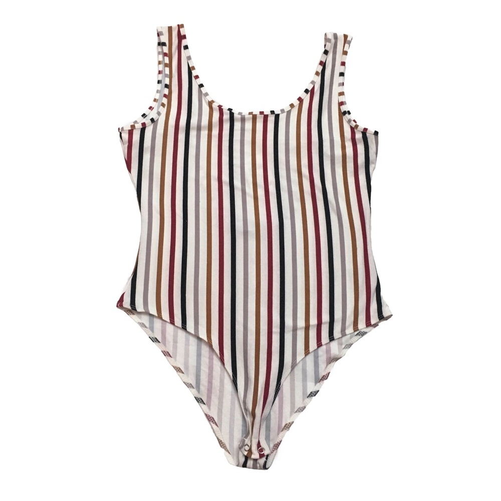 Striped Bodysuit